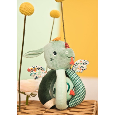 LILLIPUTIENS- Υφασμάτινη κουδουνίστρα με λαβές Joe