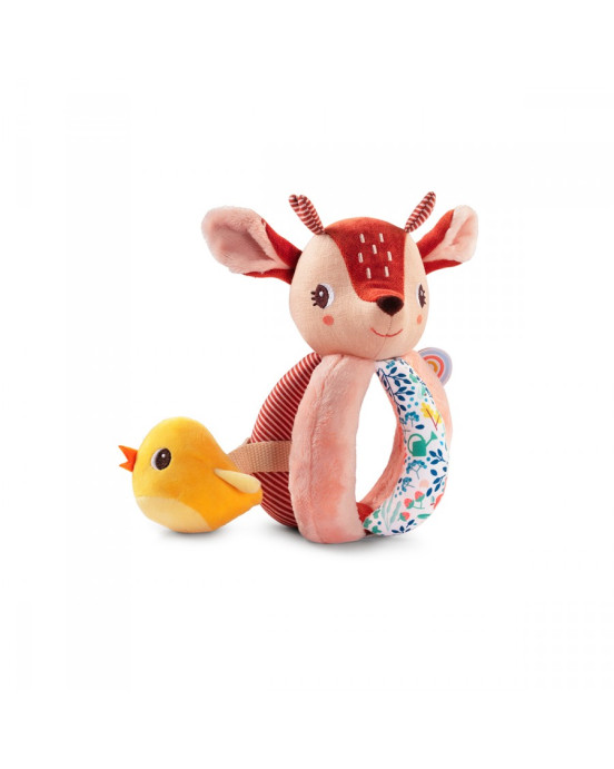 LILLIPUTIENS- Υφασμάτινη κουδουνίστρα με λαβές Stella