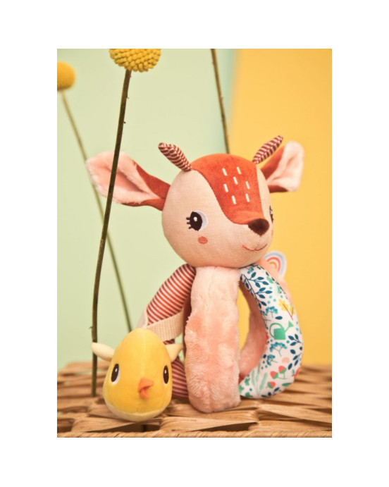 LILLIPUTIENS- Υφασμάτινη κουδουνίστρα με λαβές Stella