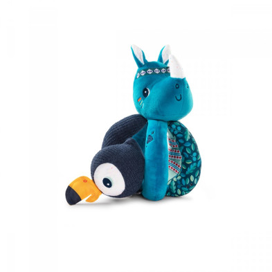 LILLIPUTIENS- Υφασμάτινη κουδουνίστρα με λαβές Μάριους