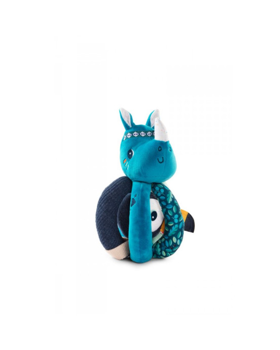 LILLIPUTIENS- Υφασμάτινη κουδουνίστρα με λαβές Μάριους