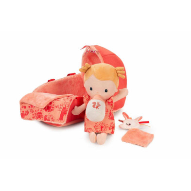 LILLIPUTIENS- Υφασμάτινο μωρό σε καλαθούνα Lena