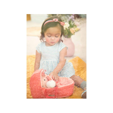 LILLIPUTIENS- Υφασμάτινο μωρό σε καλαθούνα Lena