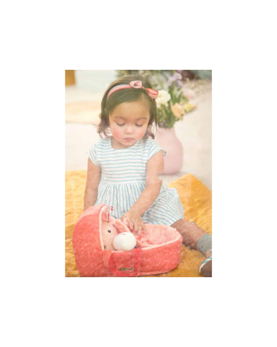 LILLIPUTIENS- Υφασμάτινο μωρό σε καλαθούνα Lena