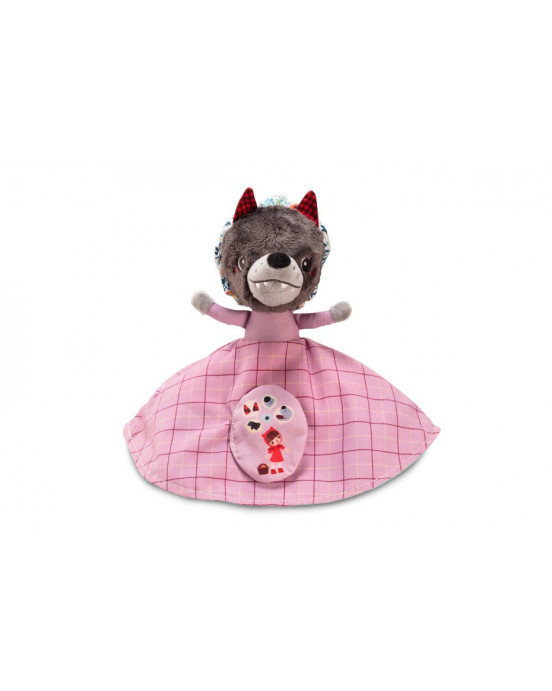 LILLIPUTIENS- Υφασμάτινη κούκλα κοκκινοσκουφίτσα διπλής όψης