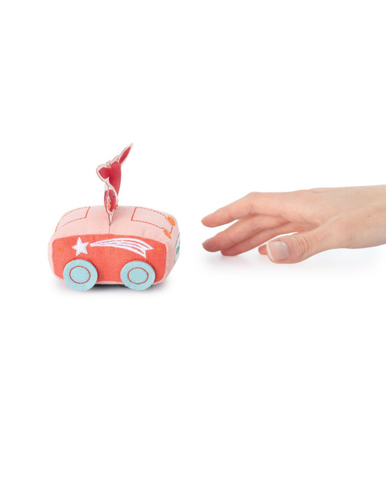 LILLIPUTIENS. Υφασμάτινο αυτοκινητάκι pull-back Stella