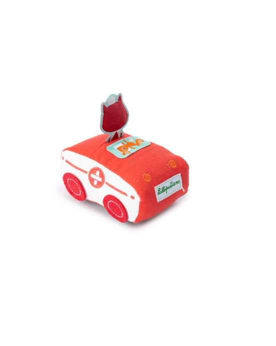LILLIPUTIENS. Υφασμάτινο αυτοκινητάκι pull-back Alice