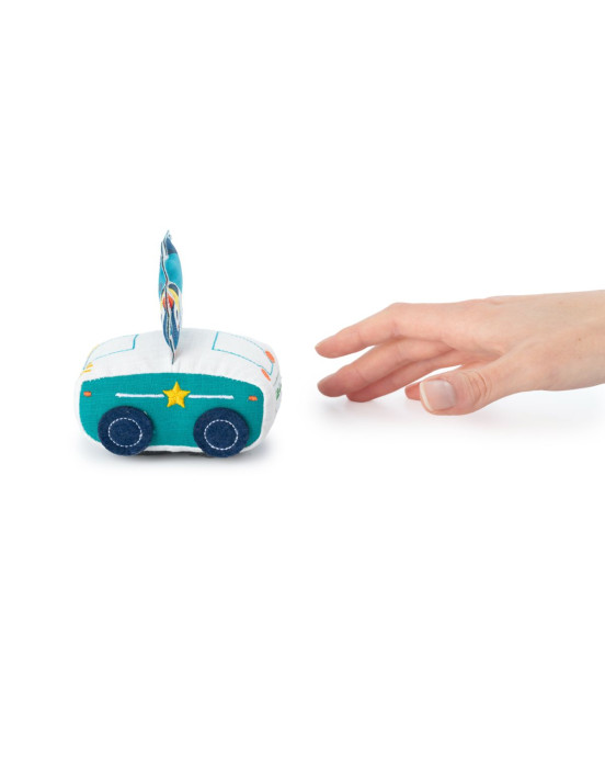 LILLIPUTIENS. Υφασμάτινο αυτοκινητάκι pull-back Marius