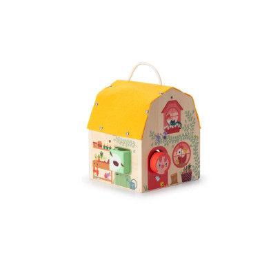 LILLIPUTIENS. Ξύλινο σπιτάκι δραστηριοτήτων Φάρμα