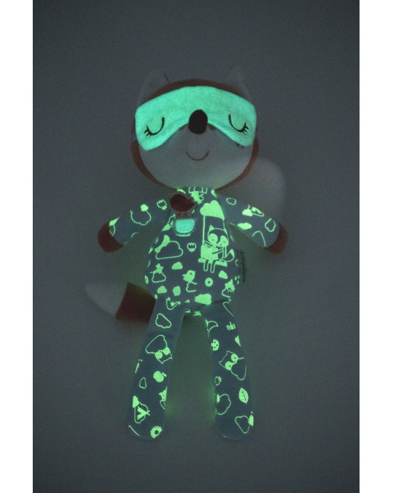 LILLIPUTIENS. Υφασμάτινη αλεπού που φωσφορίζει Alice