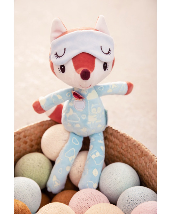 LILLIPUTIENS. Υφασμάτινη αλεπού που φωσφορίζει Alice