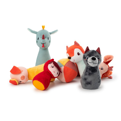 LILLIPUTIENS- Υφασμάτινο μπόουλινγκ ζωάκια του δάσους