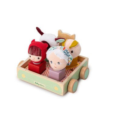 LILLIPUTIENS- Αυτοκινητάκι τρεχαλίτσα με αντιστοίχιση σχημάτων Louis