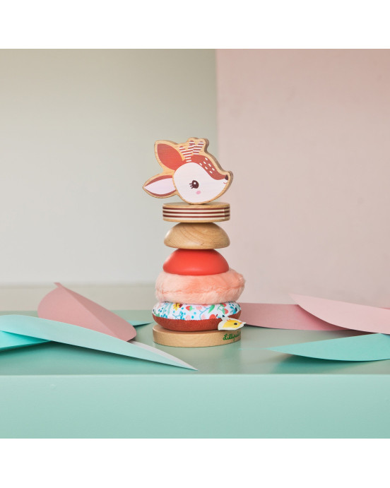 LILLIPUTIENS- Ξύλινη πυραμίδα ταξινόμησης Stella