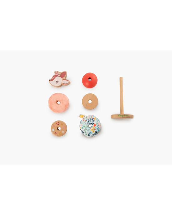 LILLIPUTIENS- Ξύλινη πυραμίδα ταξινόμησης Stella