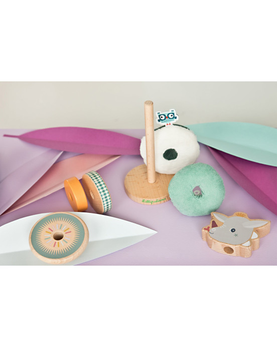 LILLIPUTIENS- Ξύλινη πυραμίδα ταξινόμησης Joe