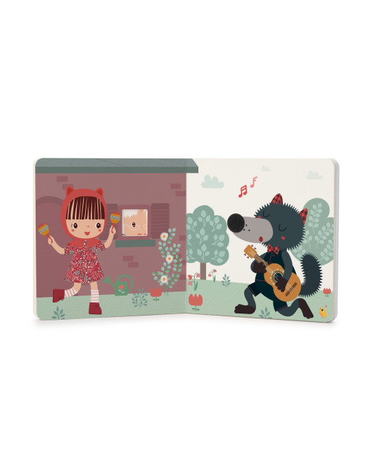 LILLIPUTIENS- Βιβλιαράκι αφής & ήχων Sweet Louis