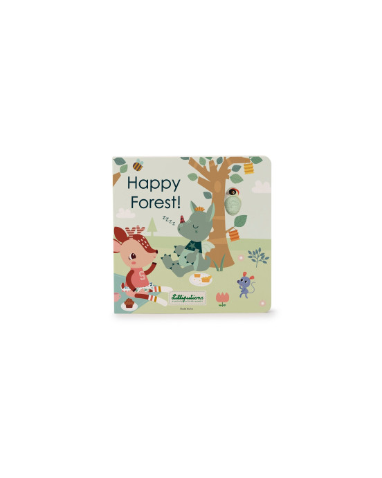 LILLIPUTIENS- Βιβλιαράκι αφής & ήχων Happy Forest