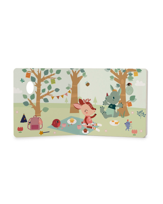 LILLIPUTIENS- Βιβλιαράκι αφής & ήχων Happy Forest