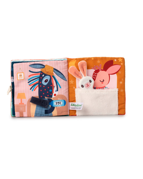 LILLIPUTIENS- Υφασμάτινο βιβλιαράκι δραστηριοτήτων Stella