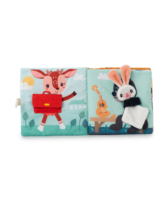 LILLIPUTIENS- Υφασμάτινο βιβλιαράκι δραστηριοτήτων Joe