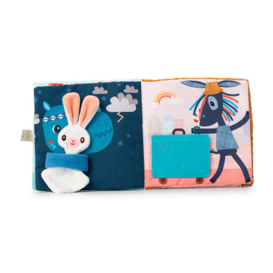 LILLIPUTIENS- Υφασμάτινο βιβλιαράκι δραστηριοτήτων Joe