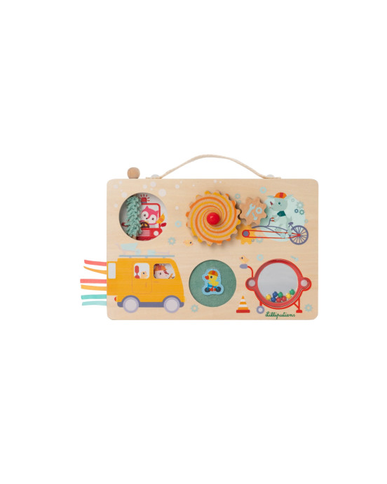 LILLIPUTIENS. Ξύλινο παιχνίδι δραστηριοτήτων On the road