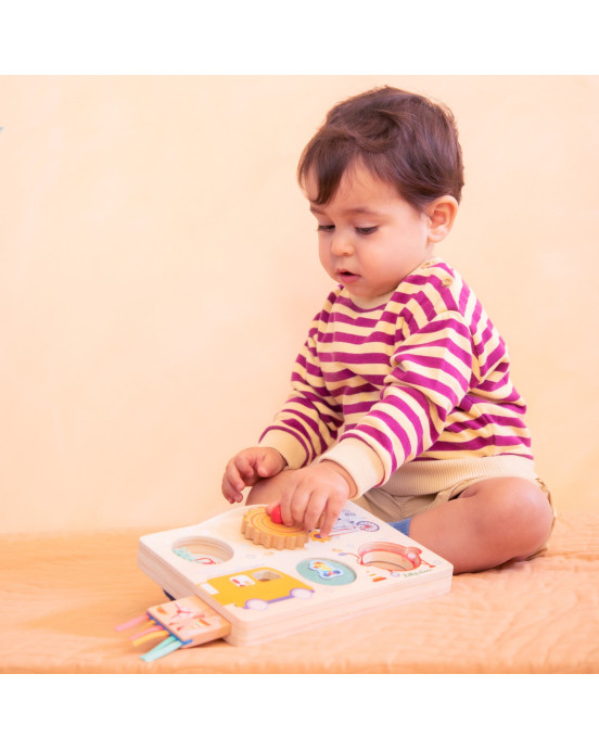 LILLIPUTIENS. Ξύλινο παιχνίδι δραστηριοτήτων On the road