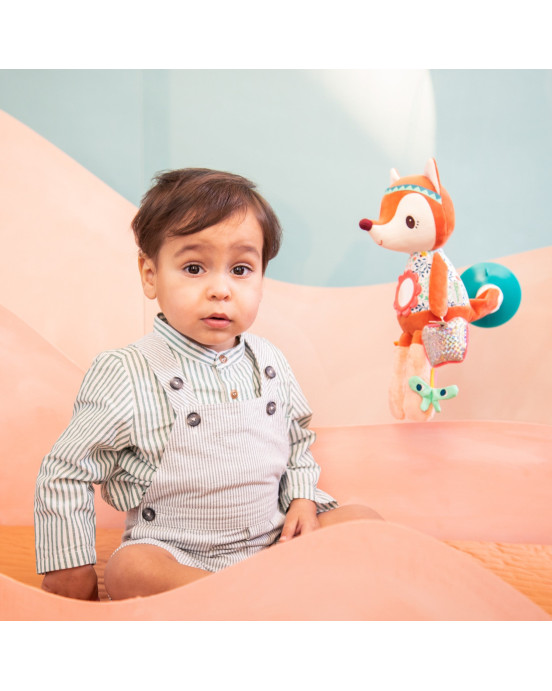 LILLIPUTIENS. Υφασμάτινο κουκλάκι δραστηριοτήτων με βεντούζα Alice