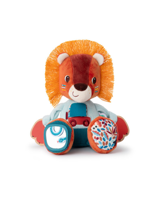 LILLIPUTIENS. Υφασμάτινο λιονταράκι δραστηριοτήτων Jack