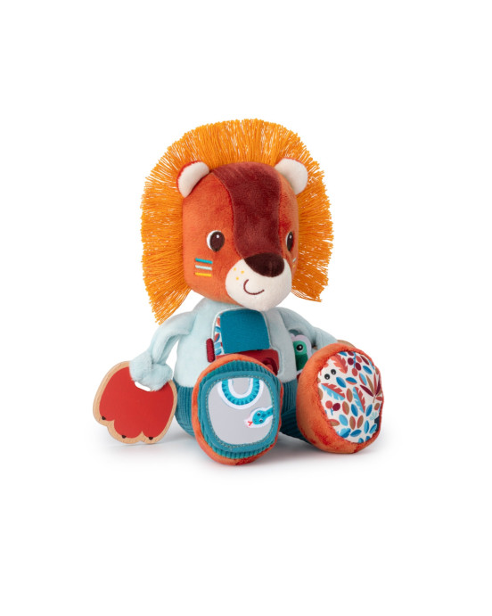 LILLIPUTIENS. Υφασμάτινο λιονταράκι δραστηριοτήτων Jack