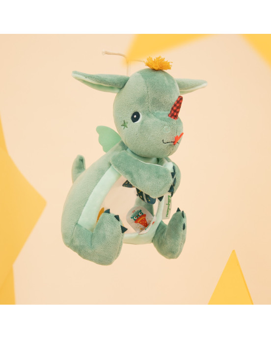 LILLIPUTIENS. Υφασμάτινος δράκος με καθρεφτάκι Joe