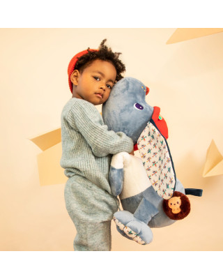 LILLIPUTIENS. Υφασμάτινος σκύλος δραστηριοτήτων γίγας Jules