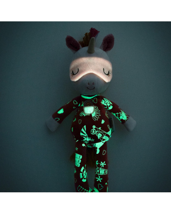 LILLIPUTIENS. Υφασμάτινος μονόκερος που φωσφορίζει Lena