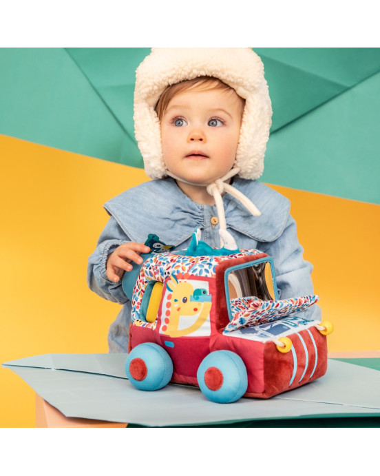 LILLIPUTIENS. Υφασμάτινο αυτοκινητάκι δραστηριοτήτων Safari