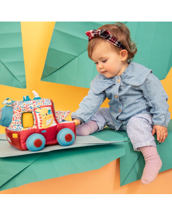 LILLIPUTIENS. Υφασμάτινο αυτοκινητάκι δραστηριοτήτων Safari