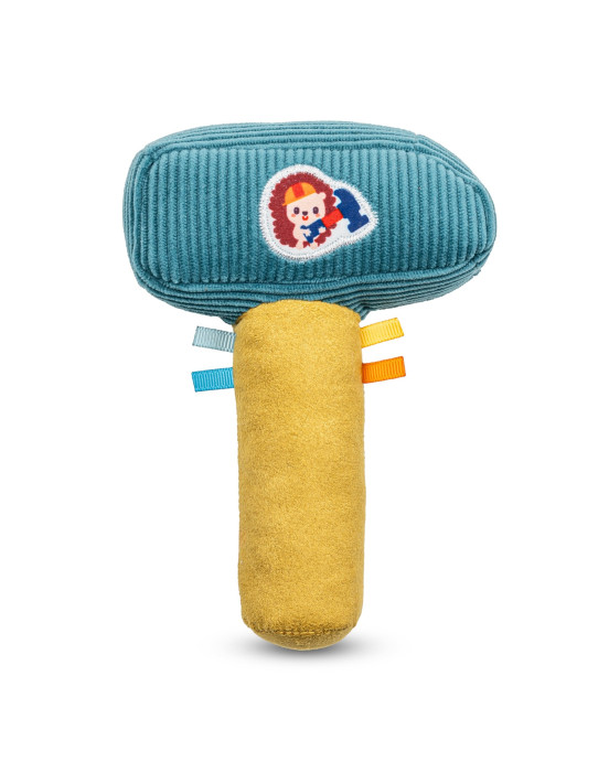 LILLIPUTIENS. Υφασμάτινη κουδουνίστρα σφυρί Leon