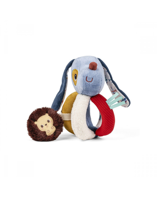 LILLIPUTIENS. Υφασμάτινη κουδουνίστρα με λαβές Jules