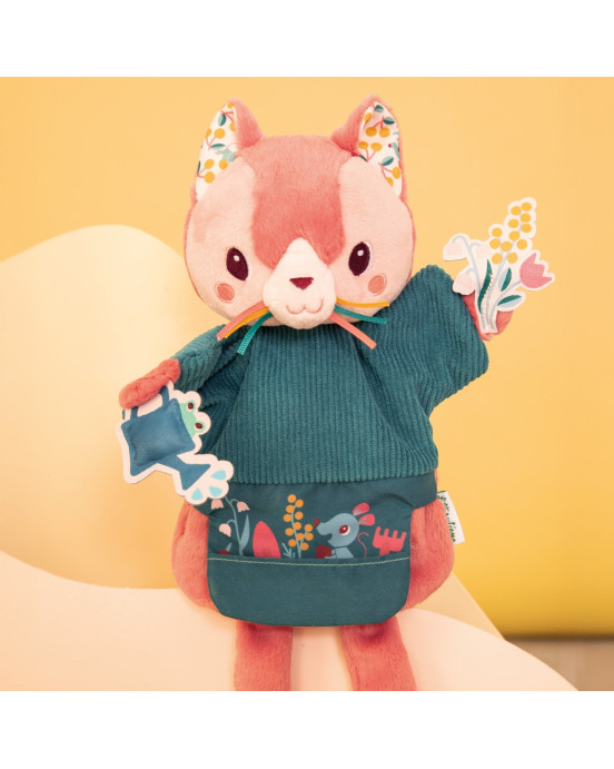 LILLIPUTIENS. Γαντόκουκλα Jeanne η γάτα