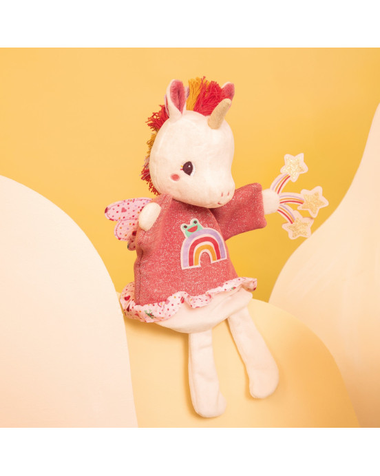 LILLIPUTIENS. Γαντόκουκλα Lena ο μονόκερος