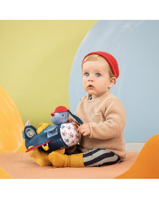 LILLIPUTIENS. Υφασμάτινo αεροπλανάκι δραστηριοτήτων Jules