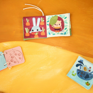 LILLIPUTIENS. Σετ 3 υφασμάτινα βιβλία δραστηριοτήτων Jeanne