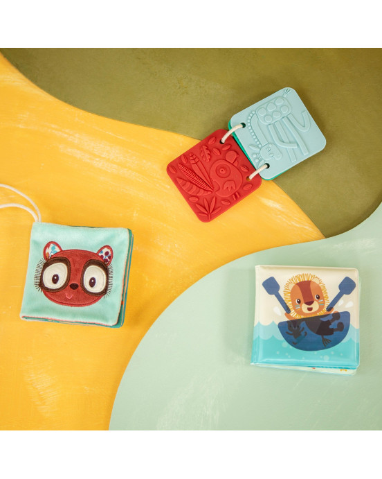 LILLIPUTIENS. Σετ 3 υφασμάτινα βιβλία δραστηριοτήτων Jack