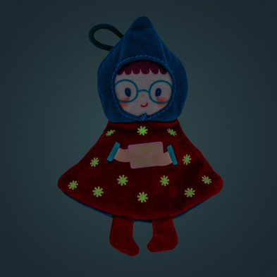 LILLIPUTIENS. Χριστουγεννιάτικο στολίδι-ξωτικό που φωσφορίζει Lilli