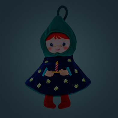 LILLIPUTIENS. Χριστουγεννιάτικο στολίδι-ξωτικό που φωσφορίζει Titti