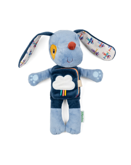 LILLIPUTIENS. Υφασμάτινο σκυλάκι που φωσφορίζει με βιβλιαράκι Jules