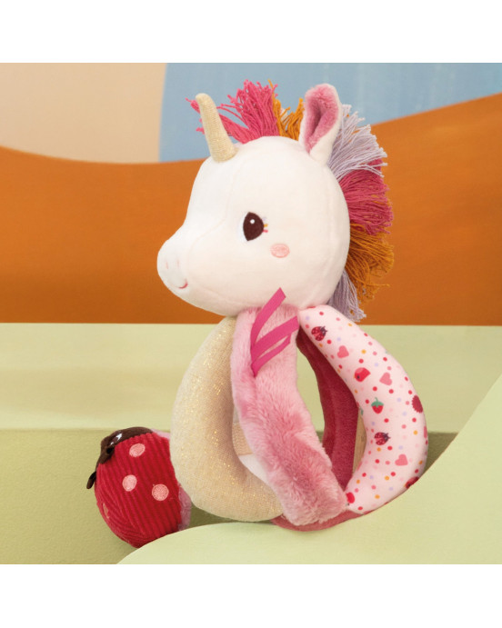 LILLIPUTIENS. Υφασμάτινη κουδουνίστρα με λαβές Lena