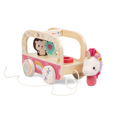 LILLIPUTIENS. Μαγικό ξύλινο λεωφορείο - Lena ο Μονόκερος