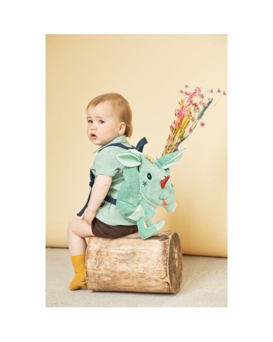 LILLIPUTIENS- Υφασμάτινη μαλακή τσάντα πλάτης Joe