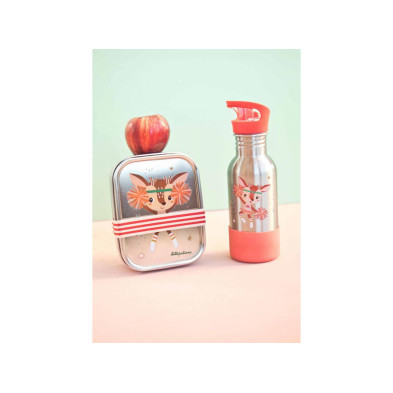 LILLIPUTIENS- Ανοξείδωτο μπουκάλι με πάτο σιλικόνης Wonder Stella 600ml